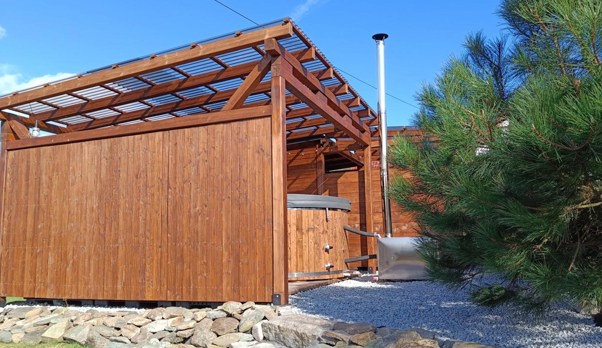 Pod Klonem Z Balia I Sauna 卢巴夫卡 外观 照片