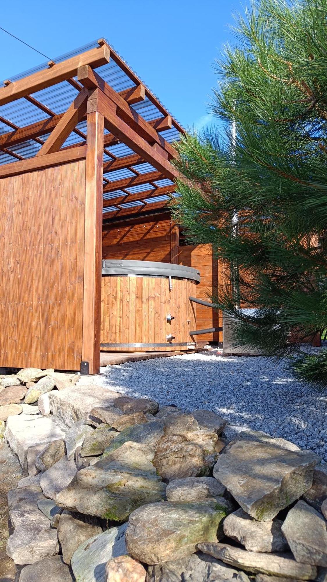Pod Klonem Z Balia I Sauna 卢巴夫卡 外观 照片